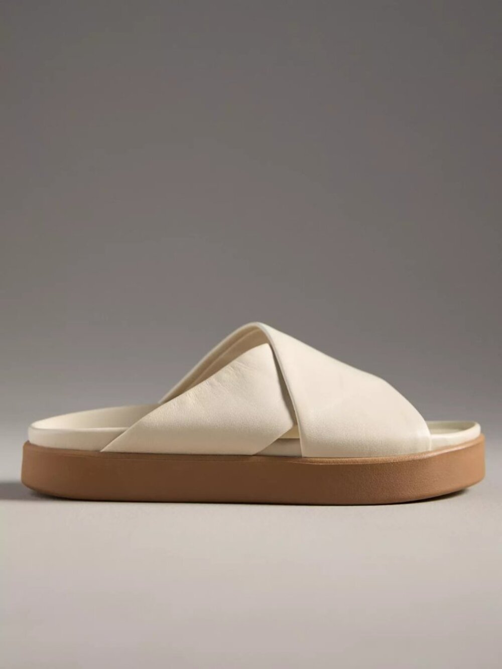 beek Hen Leather Platform Slide Sandals - Picture 2 of 6